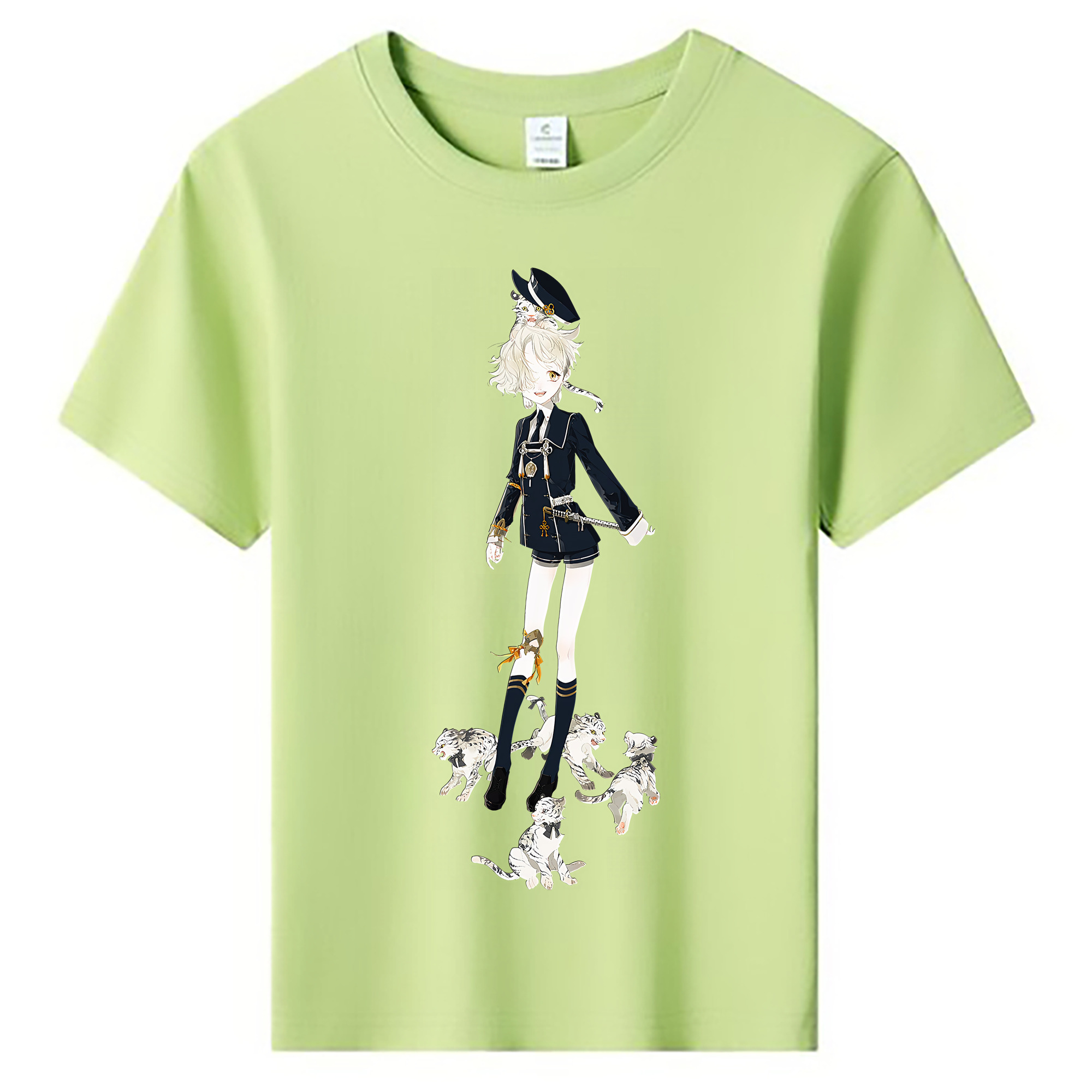 （画像用） 刀剣乱舞 Touken Ranbu 綿100％キッズTシャツ（フロントプリント）